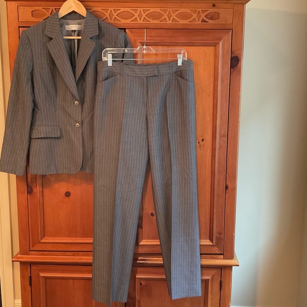 Women’s suit pinstripe